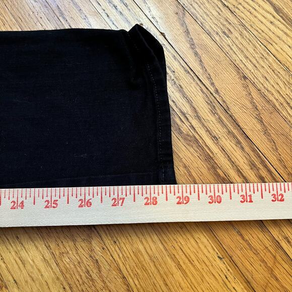 Frame Jeans Womens 26 Black Le Sylvie Slender Straight Denim - Picture 9 of 10